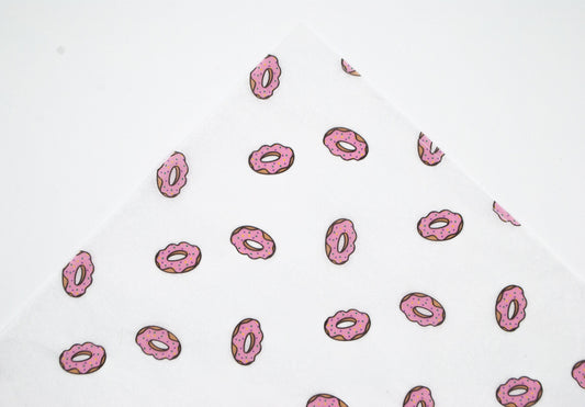 Donut Tissue Paper, 100% Recycled, Pack of 5 Sheets