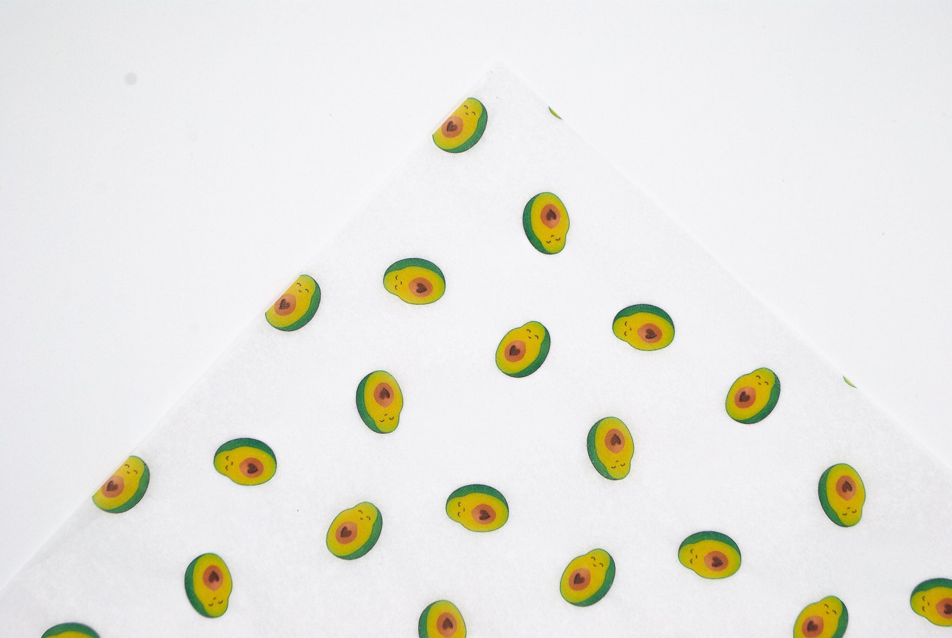 Avocado Tissue Paper, 100% Recycled, Pack of 5 Sheets