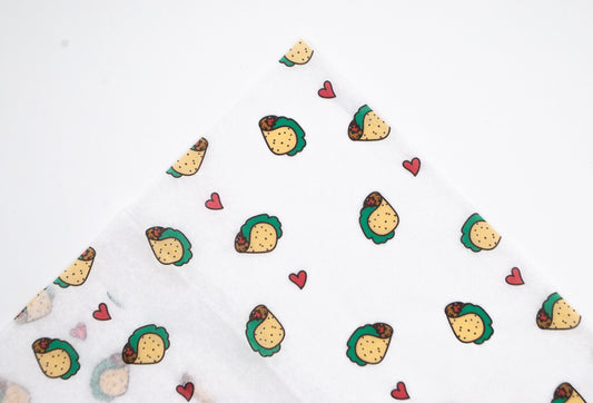 Taco Tissue Paper, 100% Recycled, Pack of 5 Sheets