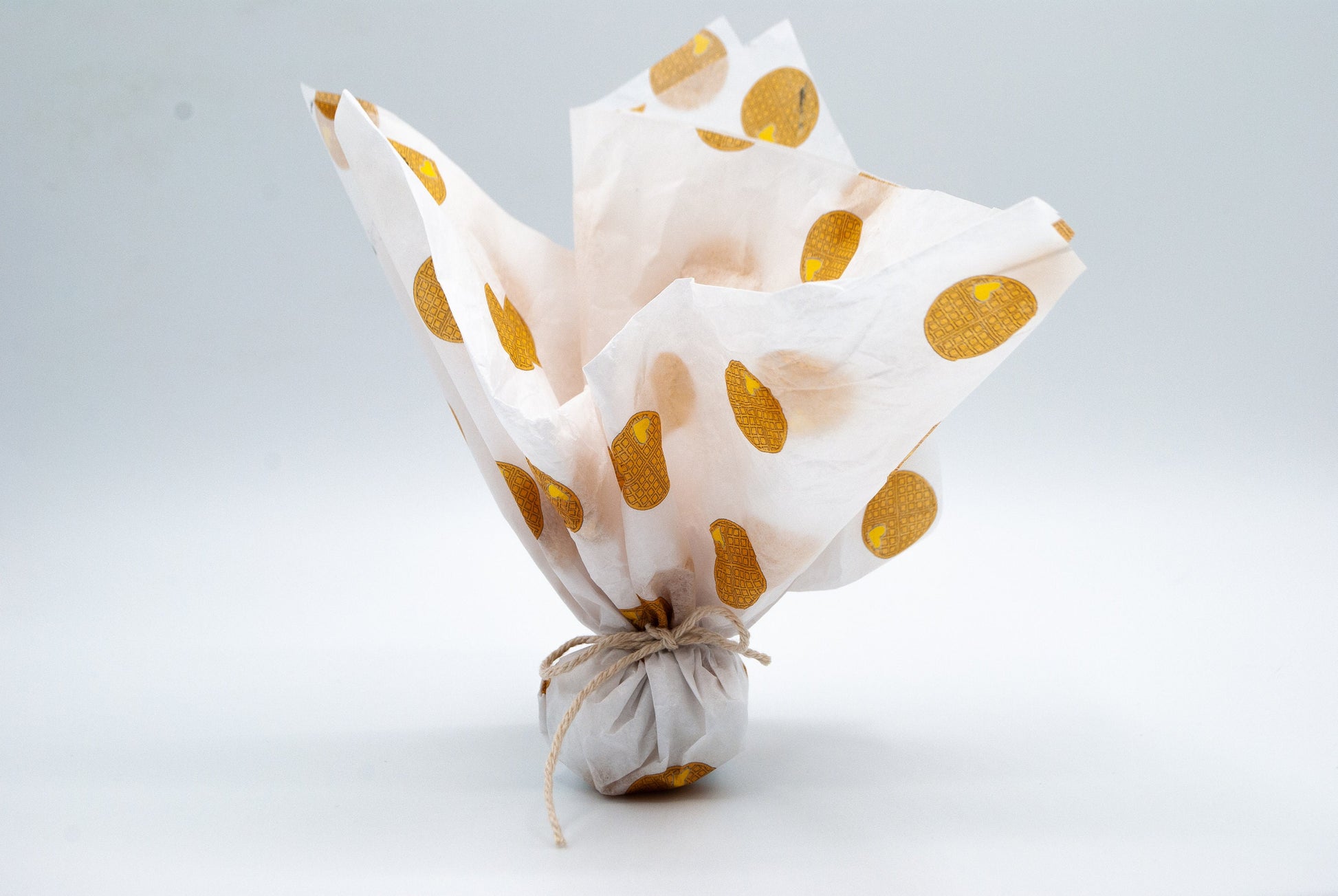 Waffle Tissue Paper, 100% Recycled, Pack of 5 Sheets